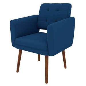 Poltrona Decorativa Stella em Veludo Just Time
