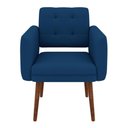 Ver imagem 3 de Poltrona Decorativa Stella em Veludo – Just Time