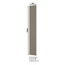 Ver imagem 2 de Lateral de Cozinha Lora Henn sem Portas sem Gavetas MDF 31cm Amadeirado
