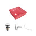 Ver imagem 3 de Kit Cuba Aq33 Volcano com Válvula Click e Sifão e Flexível