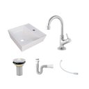 Ver imagem 3 de Kit Cuba Aq33 Volcano com Torneira 1198 e Válvula Metal com Sifão e Flexível