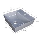 Ver imagem 4 de Kit Cuba Aq33 Volcano com Torneira 1198 e Válvula Metal com Sifão e Flexível