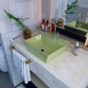 Ver imagem 1 de Kit Cuba Aq33 Volcano com Torneira 1198 e Válvula Metal com Sifão e Flexível