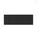 Ver imagem 4 de Cabeceira Para Cama Casal Tulipa 1,40 Estofada Suede Preto - Rede Móveis