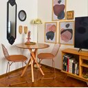 Ver imagem 6 de Mesa de Jantar Redonda de Madeira - June de 90cm Cor Freijó