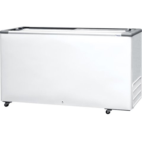 Freezer Horizontal Hced-503 2V Porta de Vidro Dupla Ação 2 Portas Fricon 127V