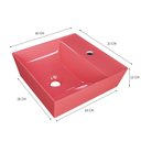 Ver imagem 4 de Kit Cuba Aq33 Volcano com Torneira 1198 e Válvula Botão com Sifão e Flexível