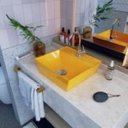 Ver imagem 1 de Kit Cuba Aq33 Volcano com Torneira 1198 e Válvula Click com Sifão e Flexível