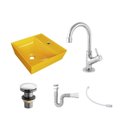 Ver imagem 3 de Kit Cuba Aq33 Volcano com Torneira 1198 e Válvula Click com Sifão e Flexível