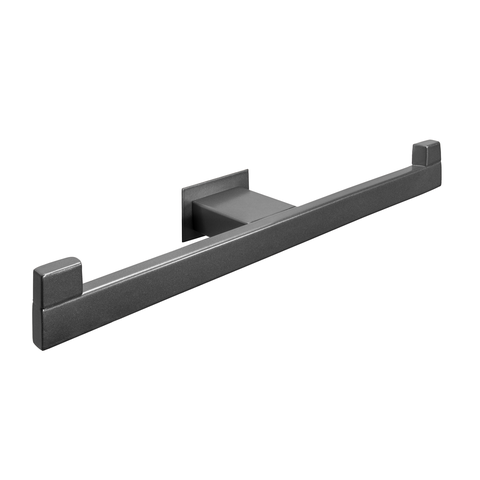 Papeleira Dupla Inox Grafite - Kromus RT0313G