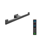 Ver imagem 2 de Papeleira Dupla Inox Grafite - Kromus RT0313G