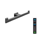 Ver imagem 2 de Papeleira Dupla Inox Grafite - Kromus RT0313G