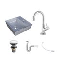 Ver imagem 3 de Kit Cuba Aq33 Volcano com Torneira 1198 e Válvula Click com Sifão e Flexível