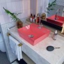 Ver imagem 1 de Kit Cuba Aq33 Volcano com Torneira 1198 e Válvula Click com Sifão e Flexível