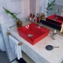 Ver imagem 1 de Kit Cuba Aq33 Volcano com Torneira 1198 e Válvula Click com Sifão e Flexível