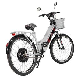 Bicicleta Elétrica - Street PAM - 800w - Prata - Plug and Move - 3