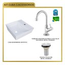 Ver imagem 6 de Kit Cuba Aq33 Volcano com Torneira 1198 e Válvula Metal