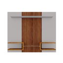 Ver imagem 2 de Painel Atlas Off White Naturalle Ripado Tv 55 2076633 Bechara