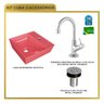 Kit Cuba Aq33 Volcano com Torneira 1198 e Válvula Botão - 4