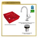 Ver imagem 4 de Kit Cuba Aq33 Volcano com Torneira 1198 e Válvula Botão