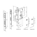 Ver imagem 4 de Fechadura Imab Hato 2 Inox Preto Maquina 55mm