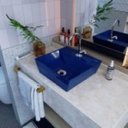 Ver imagem 1 de Kit Cuba Aq33 Volcano com Torneira C50 e Válvula Abs