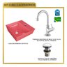 Kit Cuba Aq33 Volcano com Torneira 1198 e Válvula Click - 8