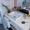 Ver imagem 1 de Kit Cuba Aq33 Volcano com Torneira 1198 e Válvula Click