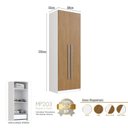 Ver imagem 6 de Módulo Guarda-Roupa 80cm com 2 Portas e Gavetas Integrato