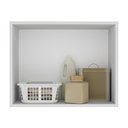 Ver imagem 4 de Armário de Lavanderia Aéreo com 2 Portas 57cm Multimóveis Cr30039 Branco