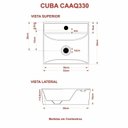 Ver imagem 5 de Kit Cuba Aq33 Volcano com Torneira Luxo