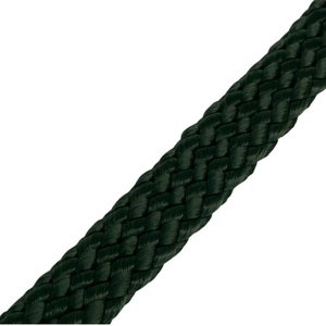 Corda Trançada Pp 22,00mm Chata Duplo Verde Musgo