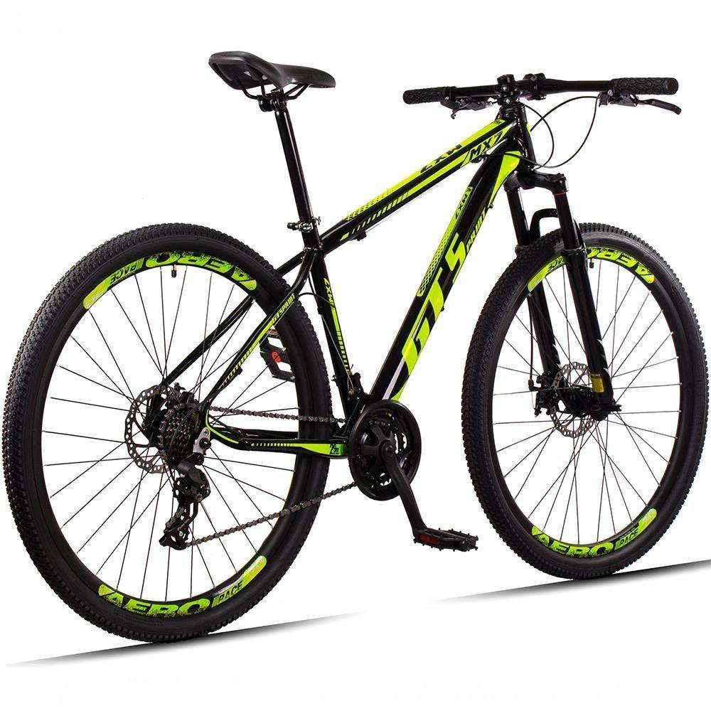 Bicicleta 29 Gt Sprint Mx7 24V Index Preto+Amarelo - 5