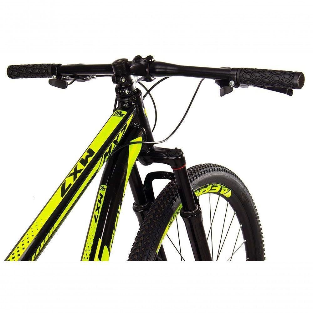 Bicicleta 29 Gt Sprint Mx7 24V Index Preto+Amarelo - 3