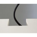 Ver imagem 6 de Rack para Tv Suspenso Bancada com Nicho e Gaveta Off White Laca