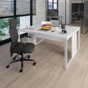 Ver imagem 1 de Plataforma de Trabalho 2 Pessoas 1,50m X 1,40m Pés Metal F5 Cor:branco