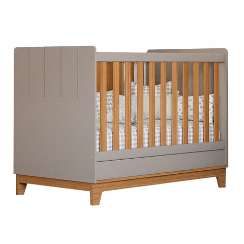 Berço Biscoito 100% Mdf Fendi/nature - Permóbili