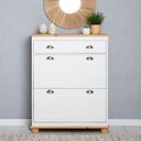 Ver imagem 1 de Sapateira Basculante Madeira 2 Portas 20 Pares Colmar Idimex