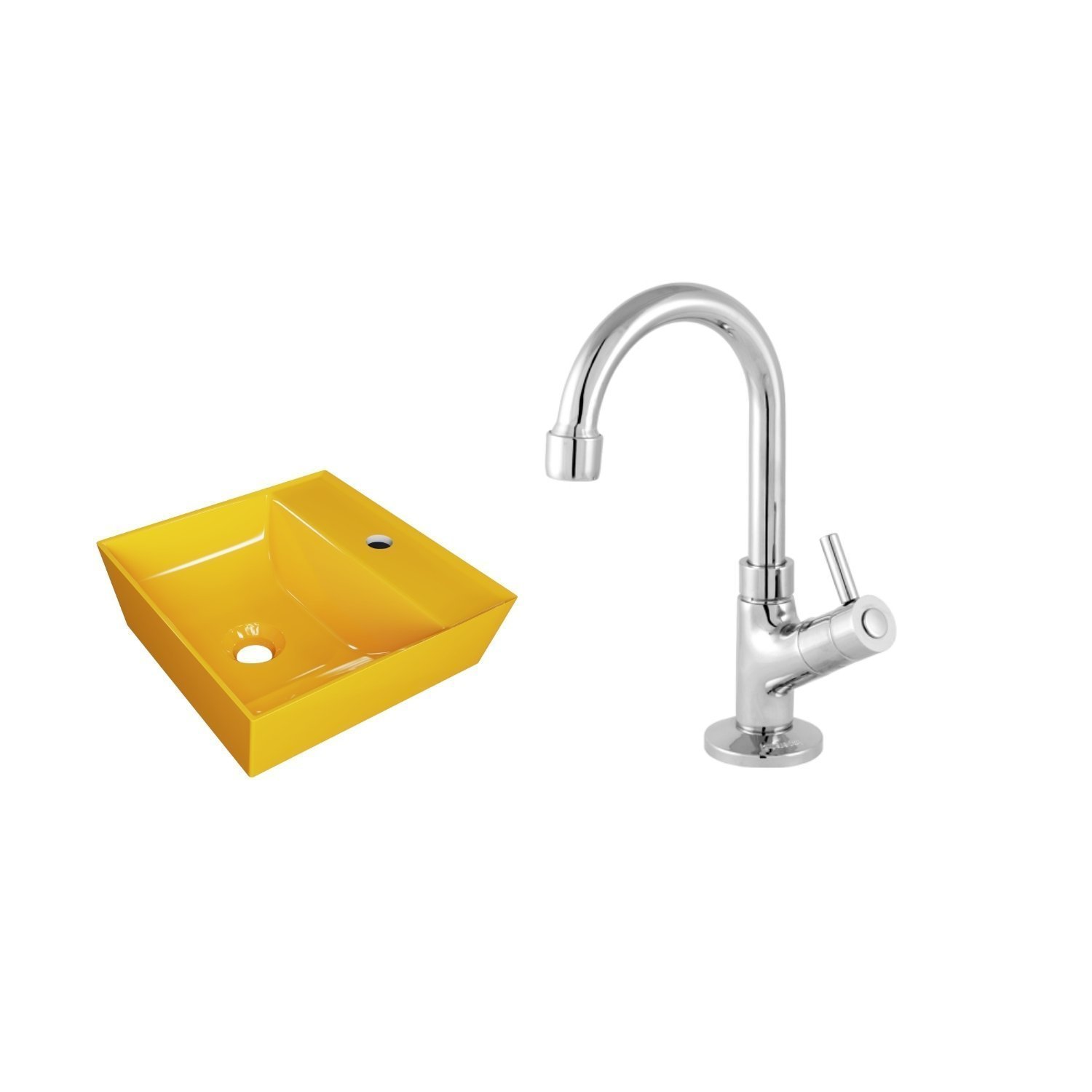 Kit Cuba Aq33 Volcano com Torneira 1198 Metal - 3