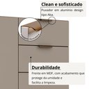 Ver imagem 5 de Balcão de Cozinha para Pia 2 Portas e 3 Gavetas sem Tampo 120cm Vitra Luciane Móveis