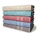 Ver imagem 1 de Kit 5 Toalhas de Banho Grande Grossa 80x150c Lisboa Sortidos