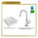 Ver imagem 7 de Kit Cuba Aq33 Volcano com Torneira 1198 Metal