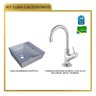 Kit Cuba Aq33 Volcano com Torneira 1198 Metal - 7
