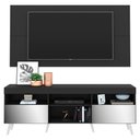 Ver imagem 1 de Rack com Painel TV 65" Retrô com Espelho Flórida Multimóveis V3138