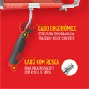 Ver imagem 6 de Suporte Garfo Duplo 46cm + Rolo Antigota Duplo 46cm + Cabo Extensor Prolongador 1,28m