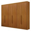 Ver imagem 1 de Guarda Roupa 6 Portas Diamante Gold Cinamomo - Leifer Móveis