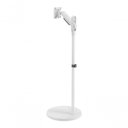 Ver imagem 2 de Suporte Móvel para Monitor e Tv até 35 com Regulagem de Inclinação Octoo Smart Up - Branco