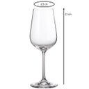 Ver imagem 2 de Jogo De 6 Taças De Vidro 390Ml Para Vinho Tori - Branco