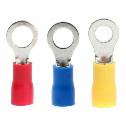 1500un Kit Terminal Olhal Argola Pré Isolado 0,5mm A 6mm