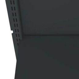 Gondola Parede 170 Fit Ate 5 Metros Preto 25 Bandeja Sp Etiqueta - 5